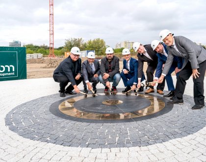 Arcus City má základní kámen a zahajuje prodej další fáze s 50 byty