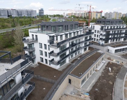 UBM Development Czechia úspěšně zkolaudovala bytové domy A až D