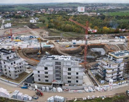 Work is underway on the façade and interiors as part of phase 1
