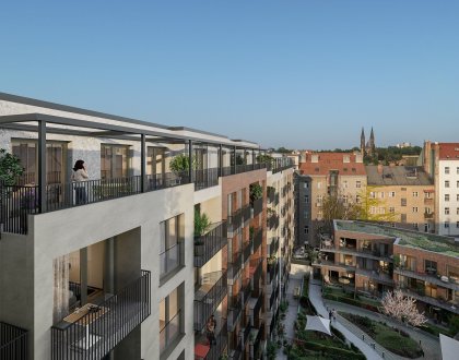 Zahájili jsme prodej bytů v projektu Rezidence Na Plzeňce (Praha 5 - Smíchov)