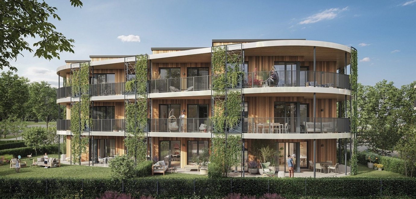 Investment fund Future X1 bought apartment building in the Timber Prague project