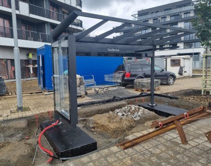 There are finishing works on roads, pavements, squares and public spaces are underway currently